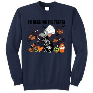 Remy Halloween Im Here For The Treats Snacks Halloween Little Tall Sweatshirt