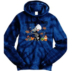 Remy Halloween Im Here For The Treats Snacks Halloween Little Tie Dye Hoodie