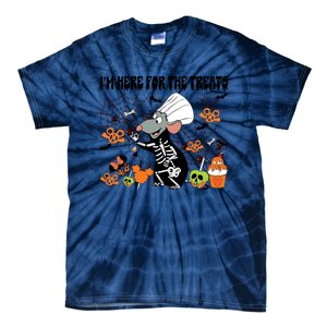 Remy Halloween Im Here For The Treats Snacks Halloween Little Tie-Dye T-Shirt