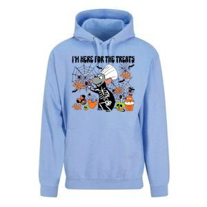 Remy Halloween Im Here For The Treats Snacks Halloween Little Unisex Surf Hoodie