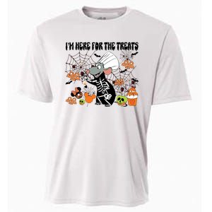 Remy Halloween Im Here For The Treats Snacks Halloween Little Cooling Performance Crew T-Shirt