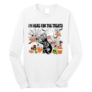 Remy Halloween Im Here For The Treats Snacks Halloween Little Long Sleeve Shirt