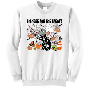 Remy Halloween Im Here For The Treats Snacks Halloween Little Sweatshirt