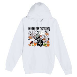 Remy Halloween Im Here For The Treats Snacks Halloween Little Premium Pullover Hoodie