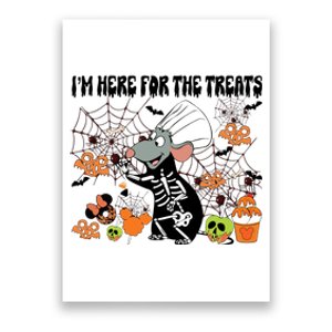 Remy Halloween Im Here For The Treats Snacks Halloween Little Poster