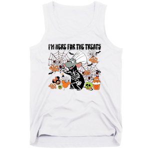 Remy Halloween Im Here For The Treats Snacks Halloween Little Tank Top