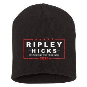 Ripley Hicks ItS The Only Way To Be Sure! 2024 Apparel Short Acrylic Beanie