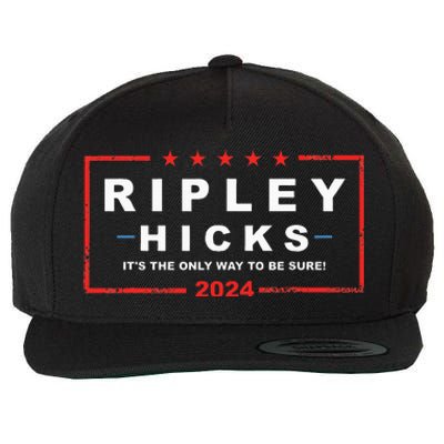 Ripley Hicks ItS The Only Way To Be Sure! 2024 Apparel Wool Snapback Cap