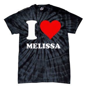 Red Heart I Love Melissa Tie-Dye T-Shirt