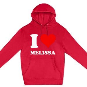 Red Heart I Love Melissa Premium Pullover Hoodie