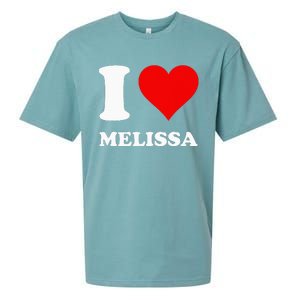 Red Heart I Love Melissa Sueded Cloud Jersey T-Shirt