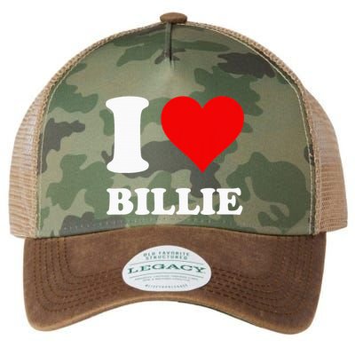 Red Heart I Love Billie Legacy Tie Dye Trucker Hat