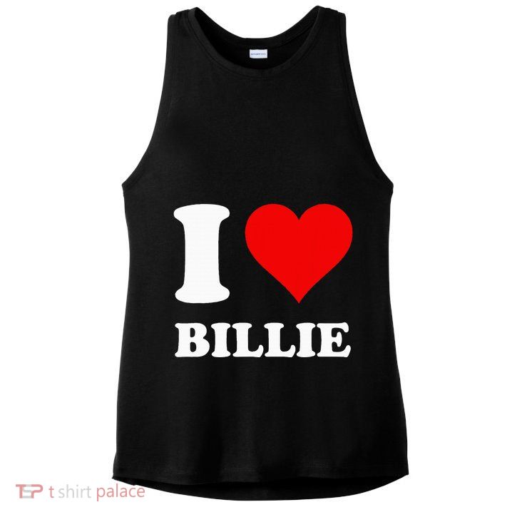 Red Heart I Love Billie Ladies PosiCharge Tri-Blend Wicking Tank