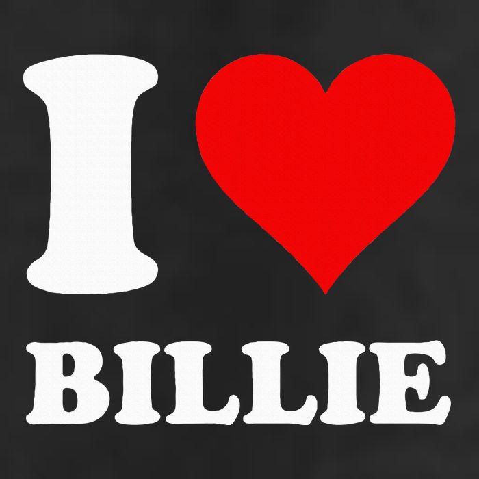 Red Heart I Love Billie Adult Drive Performance Visor