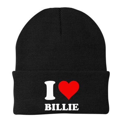 Red Heart I Love Billie Beanie