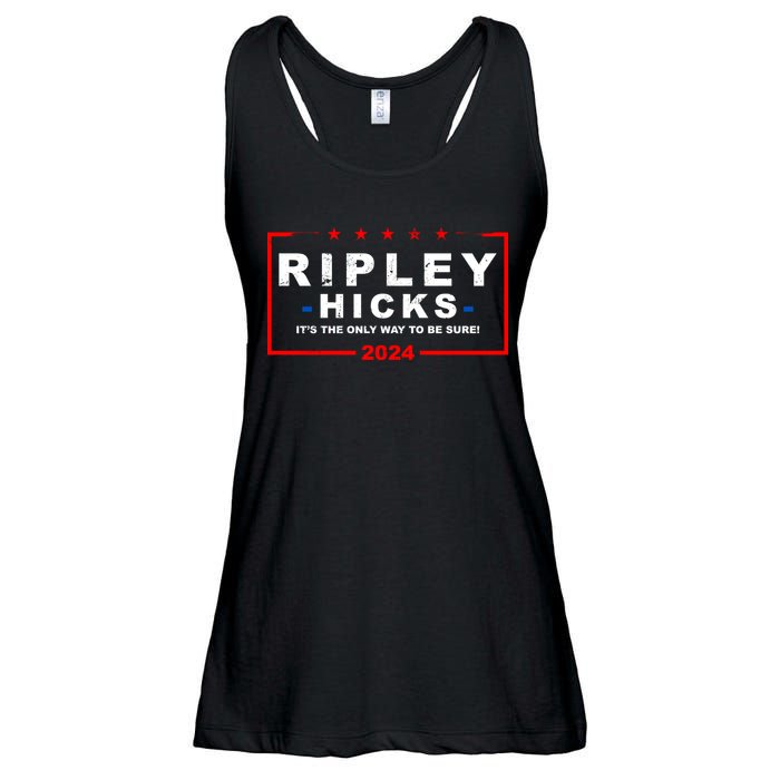 Ripley Hicks It's The Only Way To Be Sure 2024 Ladies Essential Flowy Tank