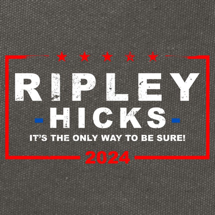 Ripley Hicks It's The Only Way To Be Sure 2024 Cotton Canvas Backpack
