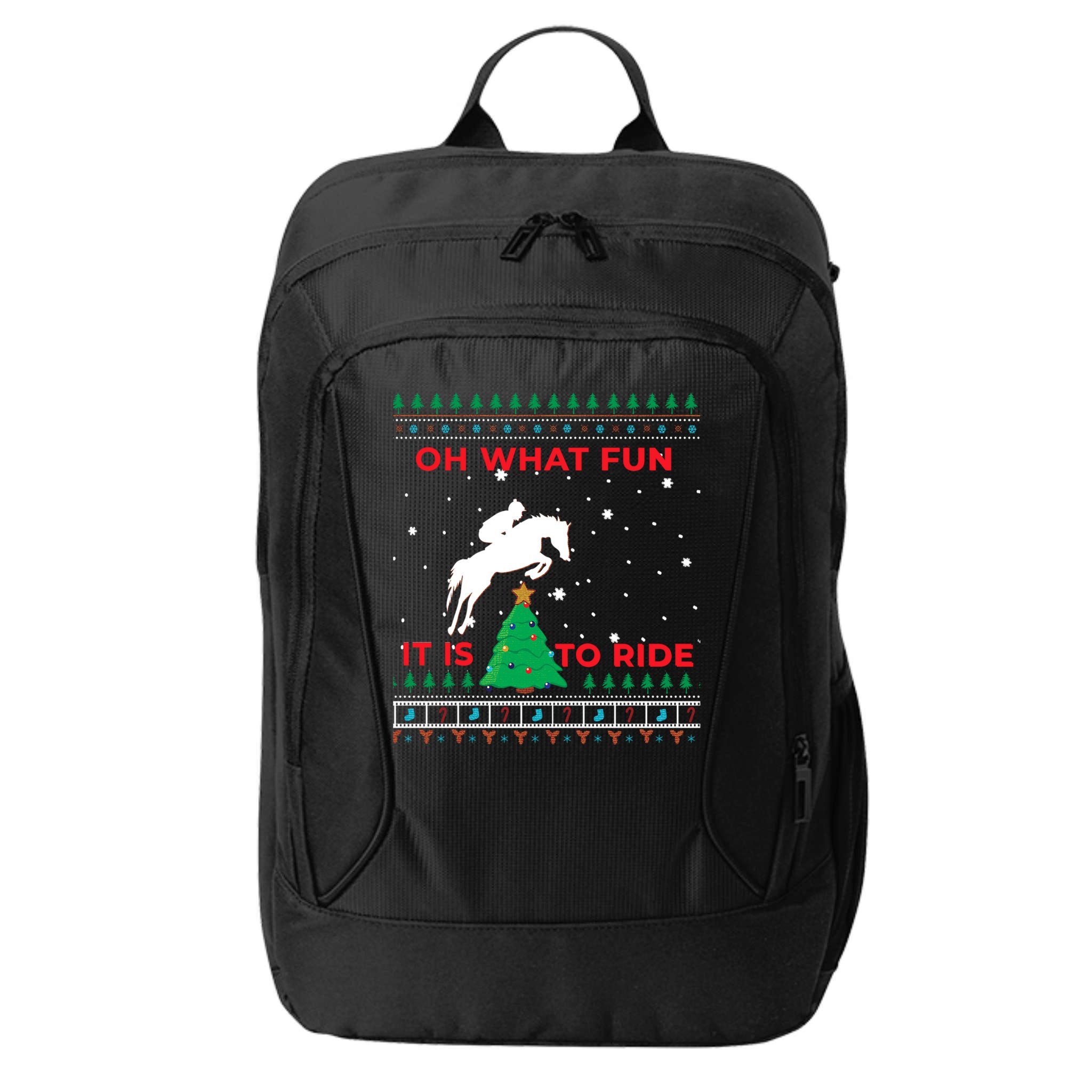 Riding Hunter Jumper Horse City Backpack