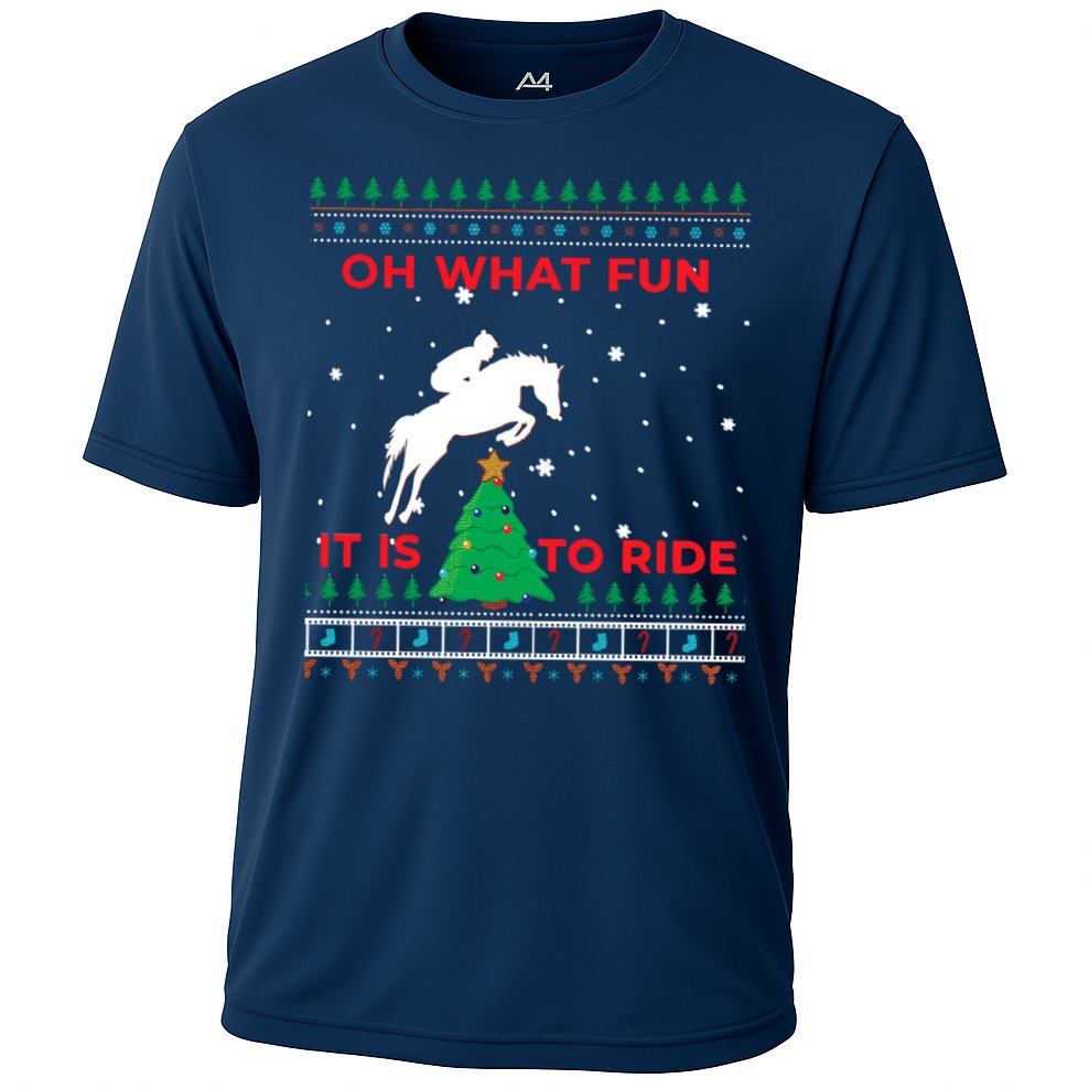 Riding Hunter Jumper Horse Cooling Performance Crew T-Shirt