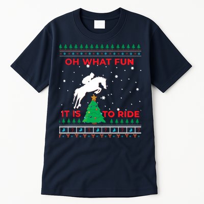 Riding Hunter Jumper Horse Tall T-Shirt