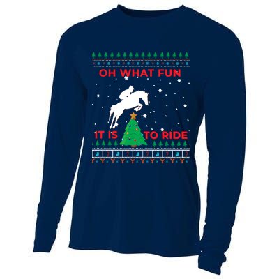 Riding Hunter Jumper Horse Cooling Performance Long Sleeve Crew