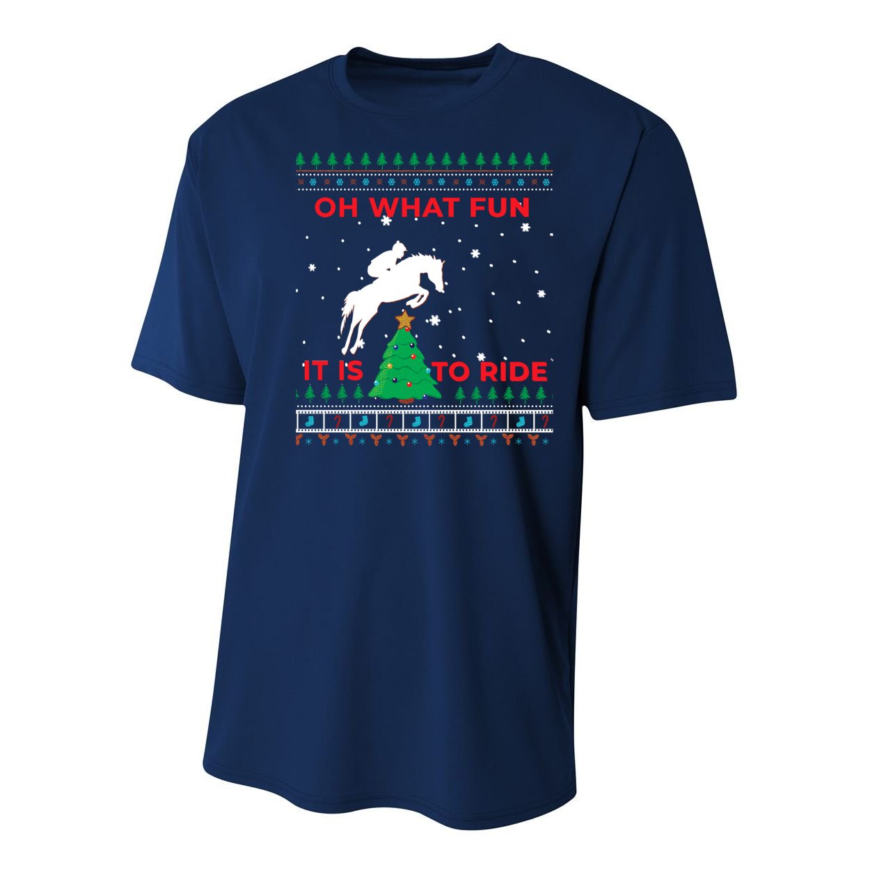 Riding Hunter Jumper Horse Youth Performance Sprint T-Shirt