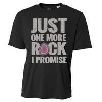 Rock Hounding Just One More Rock I Promise Geologist Cooling Performance Crew T-Shirt