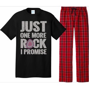 Rock Hounding Just One More Rock I Promise Geologist Pajama Set