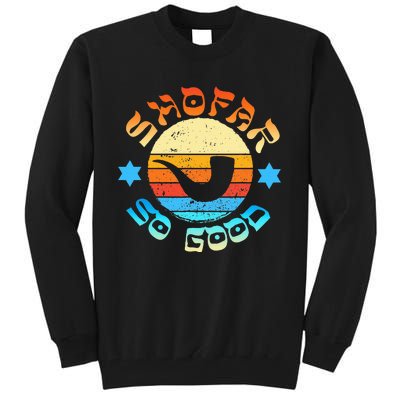 Rosh Hashanah Jewish New Year Shofar So Good Shana Tova! Tall Sweatshirt