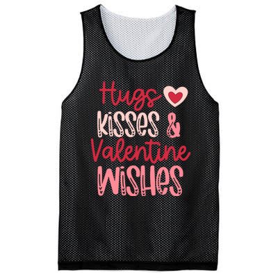 Romantic Hugs Kisses And Valentine Wishes Love Apparel Mesh Reversible Basketball Jersey Tank