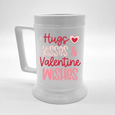 Romantic Hugs Kisses And Valentine Wishes Love Apparel Beer Stein