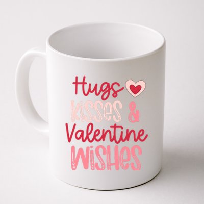 Romantic Hugs Kisses And Valentine Wishes Love Apparel Coffee Mug