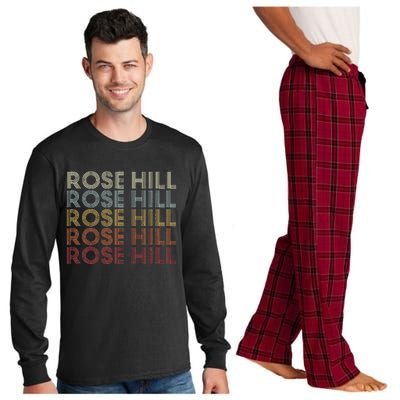 Rose Hill Kansas Rose Hill Long Sleeve Pajama Set