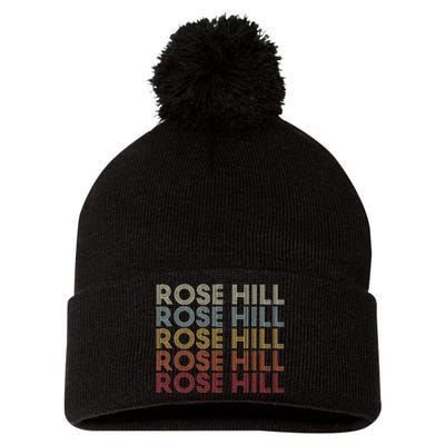 Rose Hill Kansas Rose Hill Pom Pom 12in Knit Beanie