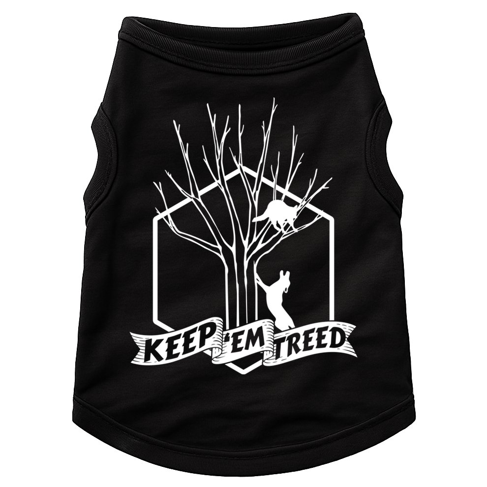 Raccoon Hunting Keep Em' Treed Vinatage Hunting Gear Meaningful Gift Doggie Tank