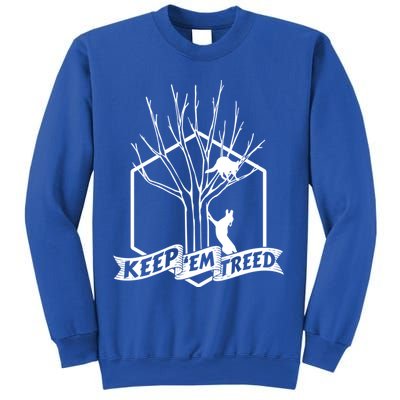 Raccoon Hunting Keep Em' Treed Vinatage Hunting Gear Meaningful Gift Sweatshirt