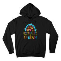 Rainbow Happy Last Day Of 3rd Grade School Teacher Tall Hoodie