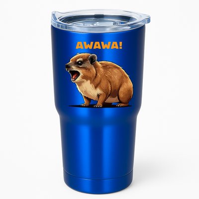 Rock Hyrax Lover Awawa Funny Groundhog Dassie Tumbler