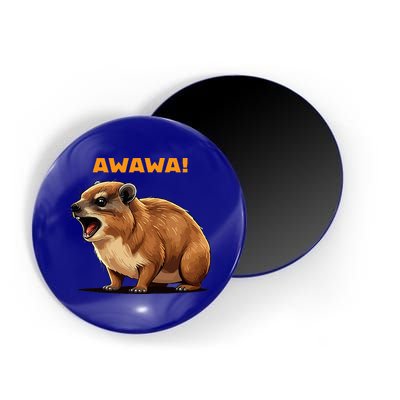 Rock Hyrax Lover Awawa Funny Groundhog Dassie Magnet