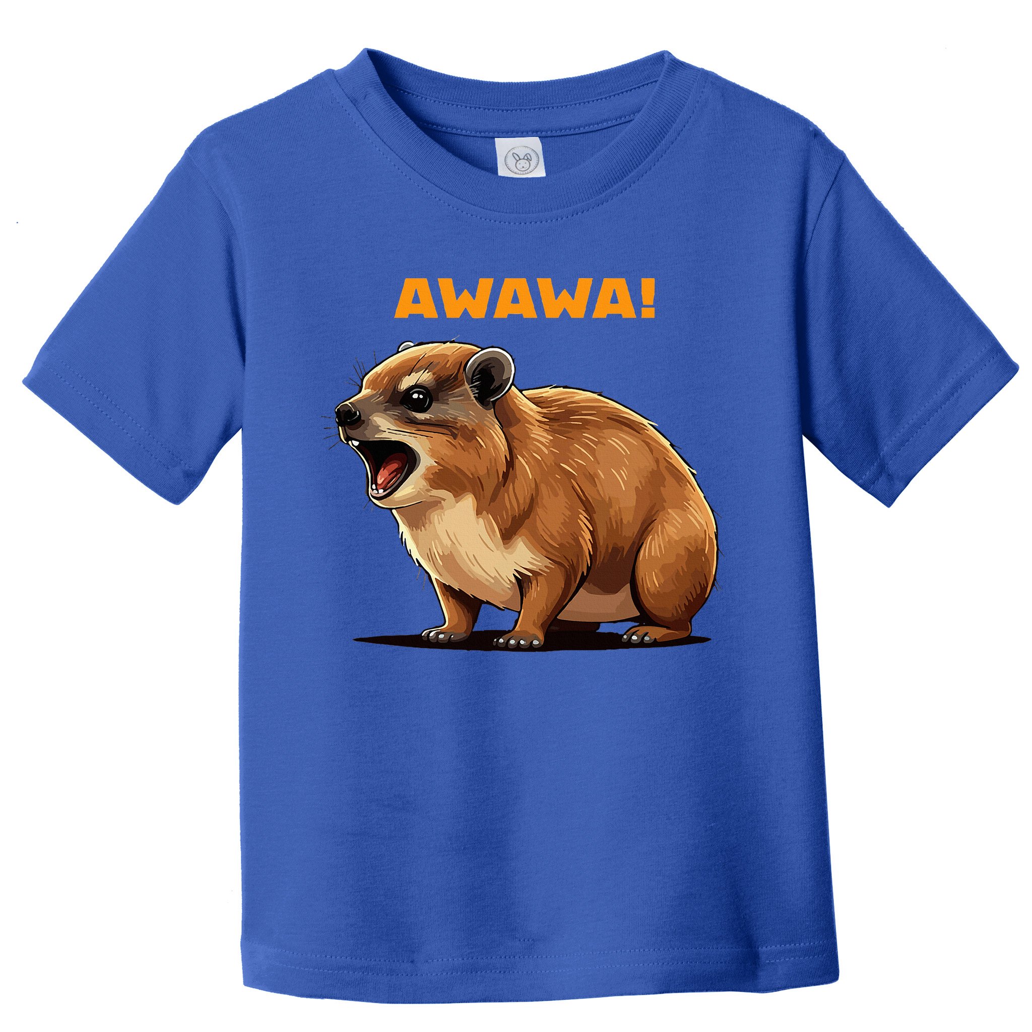 Rock Hyrax Lover Awawa Funny Groundhog Dassie Toddler T-Shirt