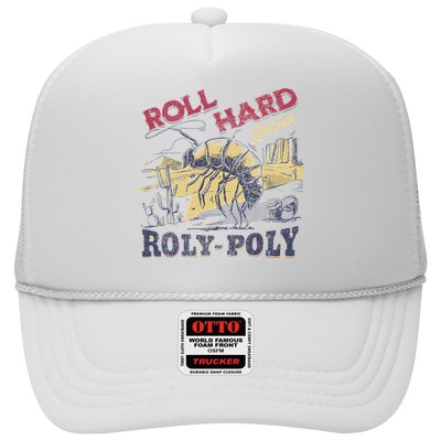 Roll Hard Live Free Roly Poly Wild West Rodeo Cowboy Hat
