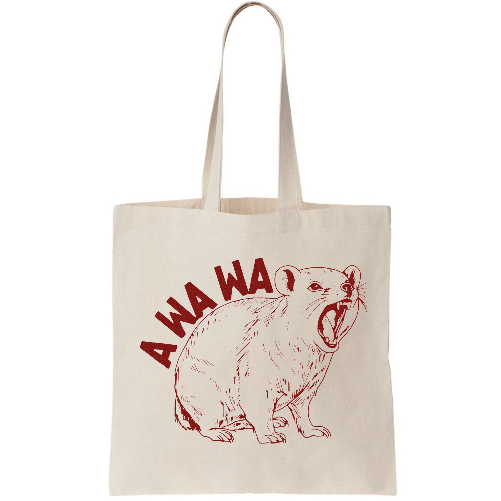 Rock Hyrax Lover Awawa Funny Groundhog Dassi Bag