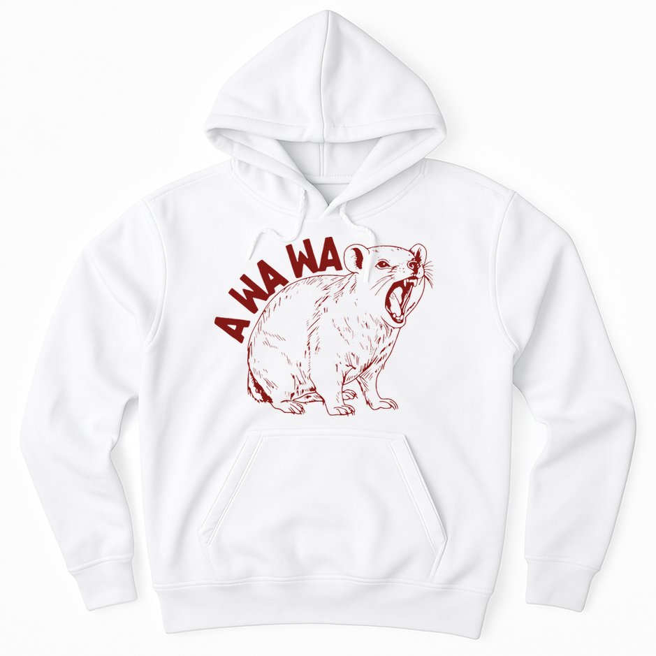 Rock Hyrax Lover Awawa Funny Groundhog Dassi Hoodie
