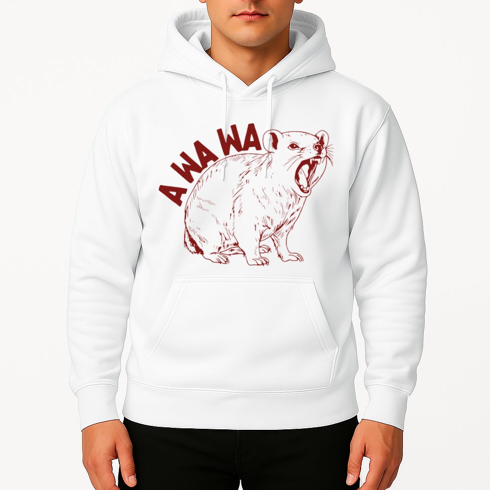 Rock Hyrax Lover Awawa Funny Groundhog Dassi Hoodie