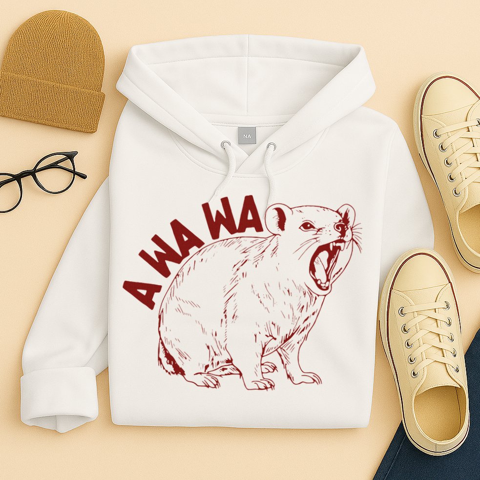 Rock Hyrax Lover Awawa Funny Groundhog Dassi Hoodie