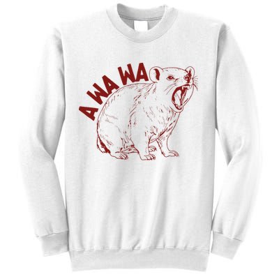 Rock Hyrax Lover Awawa Funny Groundhog Dassi Sweatshirt