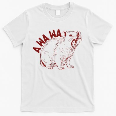 Rock Hyrax Lover Awawa Funny Groundhog Dassi T-Shirt