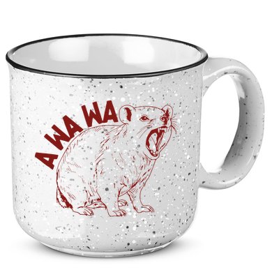 Rock Hyrax Lover Awawa Funny Groundhog Dassi 15oz Campfire Ceramic Mug