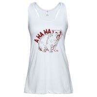 Rock Hyrax Lover Awawa Funny Groundhog Dassi Ladies Essential Flowy Tank