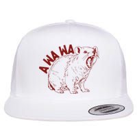 Rock Hyrax Lover Awawa Funny Groundhog Dassi Flat Bill Trucker Hat